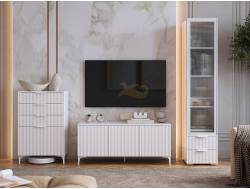 Гостиная Зефир белое дерево/белый