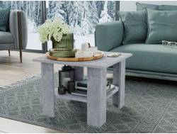 Журнальный стол Лофт Цемент светлый