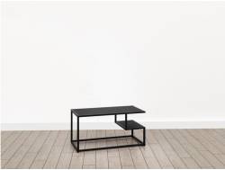 Стол журнальный (М-2) Лофт Черный