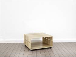 Журнальный стол (О-1) Eclectic lite одноцветный Дуб рокпайл