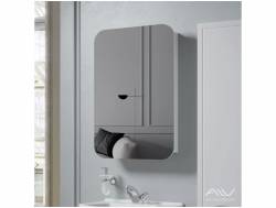 Зеркальный шкаф Monaco 55 белый