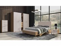 Спальня Калипсо Дуб седан/Латте