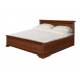 Кровать S320-LOZ/180 с выкатными тумбами Кентаки каштан