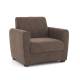 Кресло-кровать Эдвин велюр прага браун