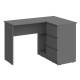 Стол угловой Челси Графит
