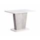 Стол обеденный Gent Белый/Бетон