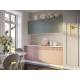 Кухонный гарнитур Оливия 2000 Шарли Бриз/Шарли Pink