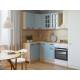 Кухонный гарнитур арт 6 Роял Вуд Голубой Вегас 1200х1400 мм