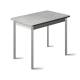Стол раздвижной Орион.4 900 пластик серый камень - комплект ног №3.1