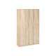 Шкаф 3-х створчатый Дуэт Люкс без зеркала Дуб Сонома