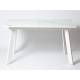 Стол Стайл 30 Мрамор белый