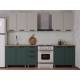 Кухонный гарнитур Магнолия 2000 мм Кашемир/Изумруд