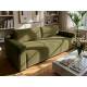 Диван Лофт 1-секция 2000х1650 оливковый