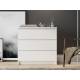 Комод Мори МК800.1/3 с 3 ящиками Белый