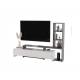 Тумба ТВ Лия графит/белый