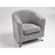 Кресло 6667 ткань Вивальди 07 серый