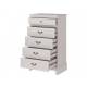 Комод 5 ящиков Лорето Льняной