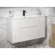 Тумба с раковиной Eva 100 белая