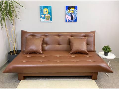 Диван Поло Стайл кожзам Brown