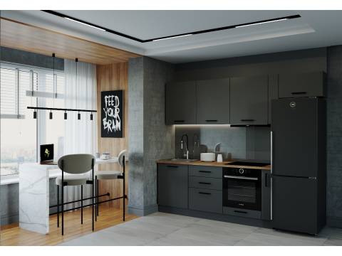 Гарнитур кухонный Антрацит-2550