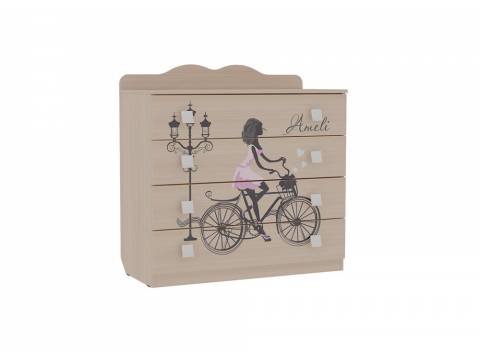 Комод Амели Дуб млечный