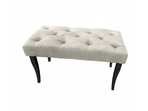 Банкетка большая ваниль опоры венге