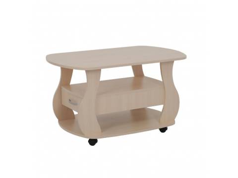 Стол журнальный Барон-3 дуб млечный