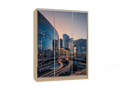 Шкаф-купе Бассо 7-600 79 дуб сонома