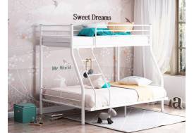 Двухъярусная кровать Гранада-2 140 белая