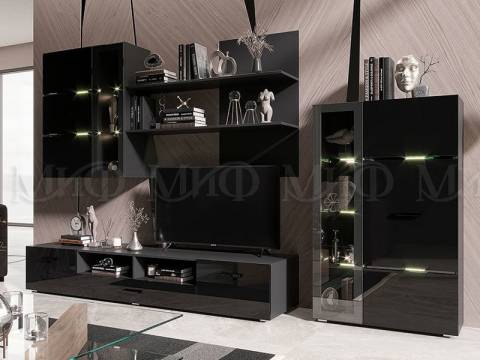 Гостиная Николь Черная