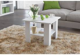 Журнальный стол Лофт белый