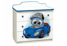 Комод с фотопечатью Совята №2