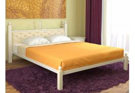 Кровать двуспальная металлическая Диана Lux мягкая