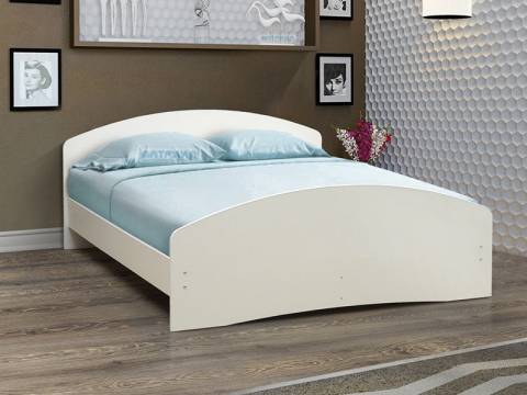 Кровать на уголках № 2 двуспальная ЛДСП