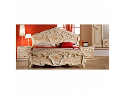 Кровать Роза Беж 2-х спальная