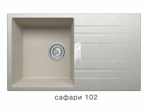 Кухонная мойка Tolero Loft TL750 Сафари 102