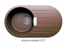 Кухонная мойка Tolero Loft TL780 Коричневый 817