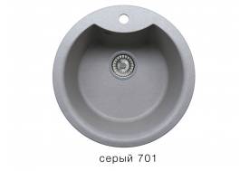 Кухонная мойка Tolero R-108E Серый 701