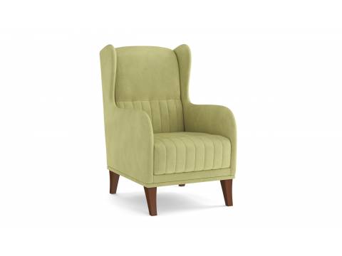 Кресло для отдыха ЕвроМагнат велюр тенерифе нефрит