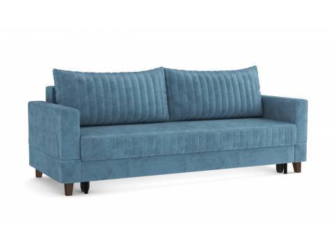Диван ЕвроМагнат велюр тенерифе дасти блю