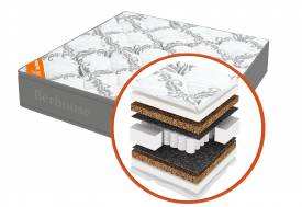 Матрас Mega кокос 10 TFK Gray Night 180х190