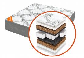 Матрас Mega кокос 20 TFK Gray Night 180х200