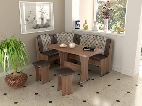 Кухонный угол Ника 6 Ткань