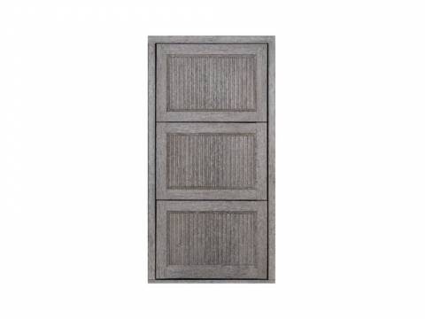 Обувница Комфорт 3 секции Ф002 Дуб скальный темный