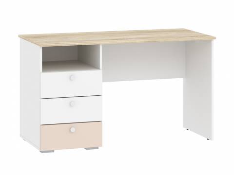 Стол письменный Банни НМ 041.40 фасад Бисквит