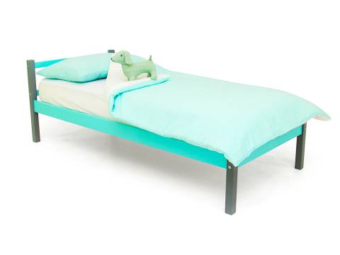 Кровать Svogen classic графит-мятный