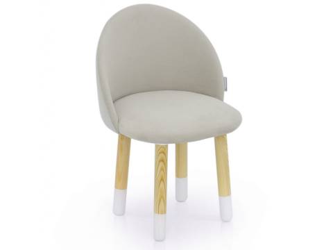 Детский мягкий стул Stumpa ванильный