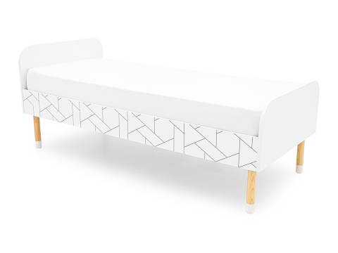 Кровать Stumpa Классика с рисунком Мозаика