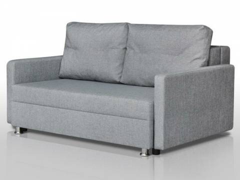 Диван Реал 120 грей с подлокотниками