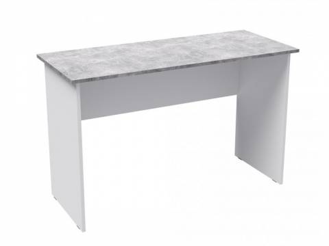 Стол письменный Лючия белый/ателье светлое